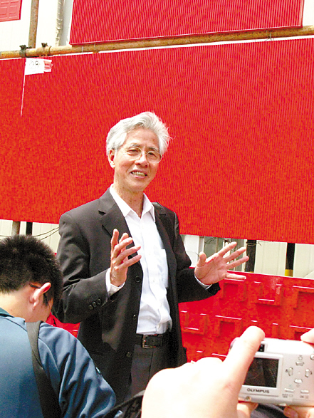 “東方之冠”方案海選時曾落選