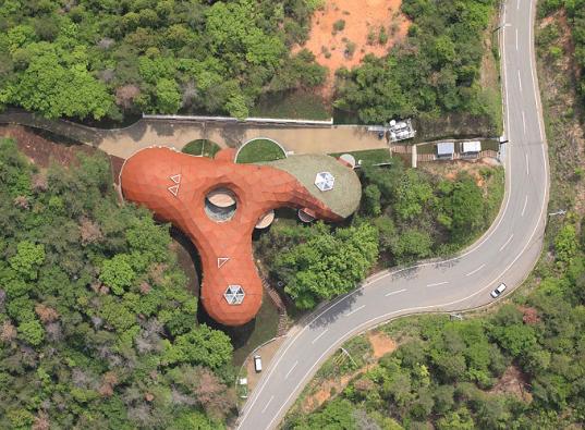 bubbletecture h, shuhei endo, green building, sustainable architecture, locally sourced wood, green roof, geodesic dome house, dome home, japan