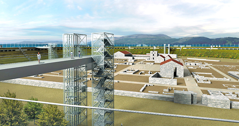 Seuthopolis, Bulgaria (Copyright Tilev Architects) (click-2-enlarge)