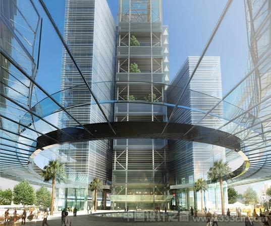 kohinoor tower, perkins eastman, renewable energy, sustainable architecture, green building, skyscraper competition, mumbai green skyscraper