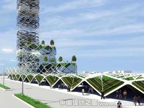 垂直公園:墨西哥城的層疊式太陽(yáng)能摩天建筑-圖片3