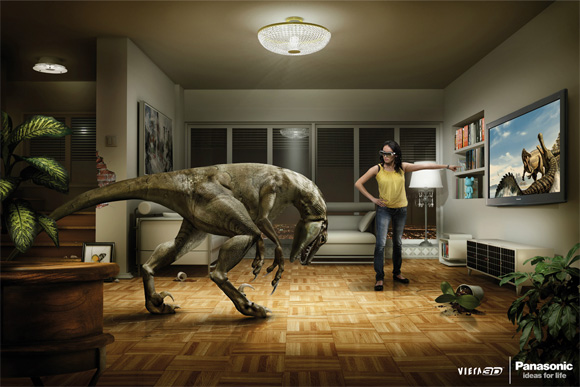 Panasonic 3D TV: Dino