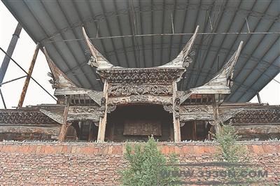 傳統(tǒng)古建筑 異地遷建 山西 徽派建筑 木雕