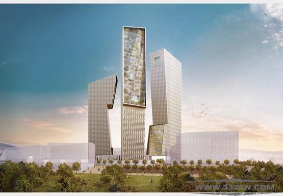 丹尼爾-里伯斯金 屋頂花園 羅馬市 商業(yè)區(qū) Daniel-Libeskind