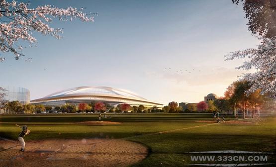 扎哈-哈迪德 Zaha-Hadid 東京 2020年 體育場(chǎng) 設(shè)計(jì)方案
