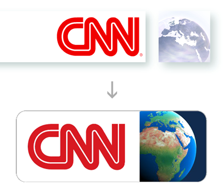 CNN_International CNN International CNN國際臺LOGO換新