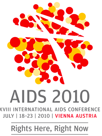 aids2010 18簬̲(hu)̲2010Logo