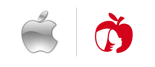 Jylogo Apple VS apfel kind Ol(f)ɎһȵQ̘֙(qun)