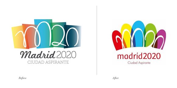madrid2020 bid logos R﹫k2020W\(bio)־