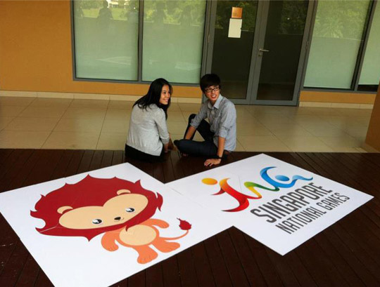 Singapore 2012 National Games emblem and mascot 07 ¼׌ȫ(gu)\(yn)(dng)(hu)(hu)պͼt