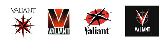 valiant comics new logo 05 Valiant˾Logo