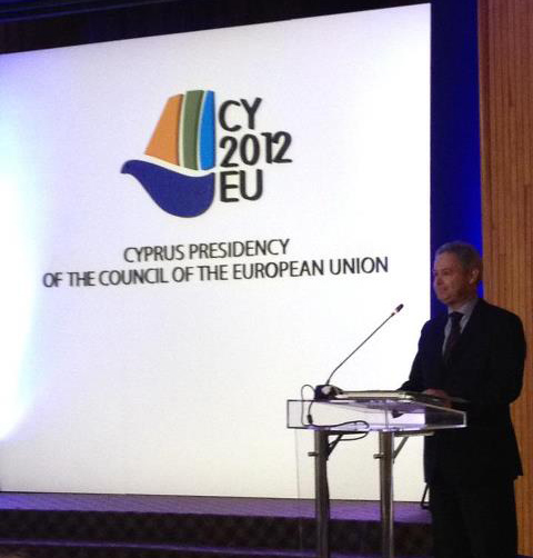 Cyprus EU presidency logo2 ·˹(dn)2012°Wֵ݆ϯLogo 
