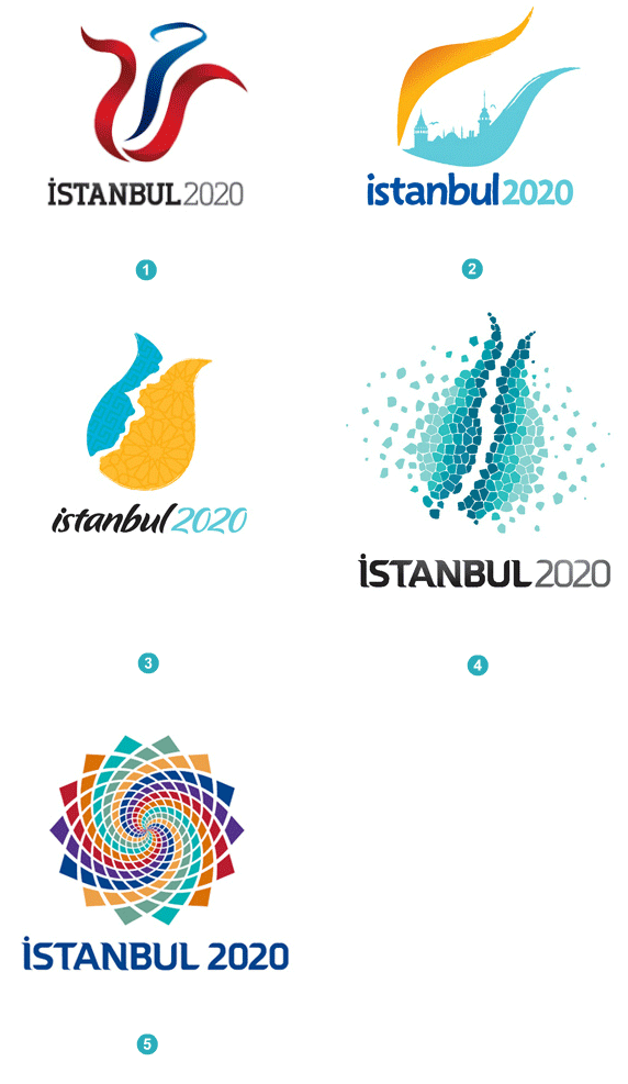 Istanbul2020 bid logo competition 2020W\(yn)k̭2|R3Logo(j)
