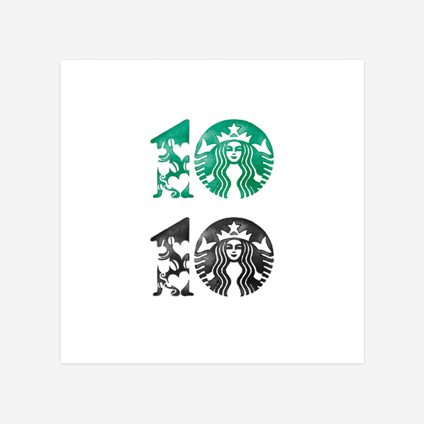 STARBUCKS LOGO 10 2 ǰͿ10Logo