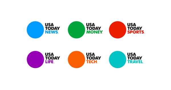 usa today logos ڶ󼈡USA TodayQLogo