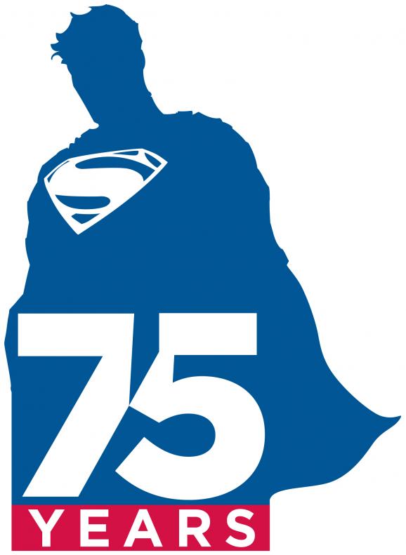 superman 75 logo ־oˡQ75