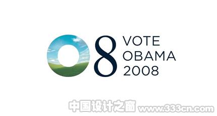 Obama 08 logo design