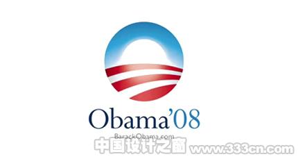 Obama 08 logo design