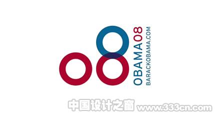 Obama 08 logo design