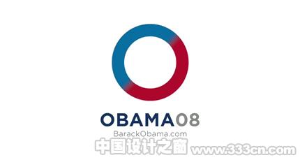 Obama 08 logo design