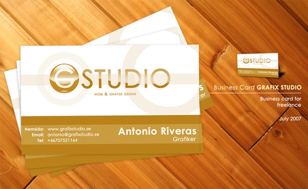 GRAFIX STUDIO Business Card by TonioSite