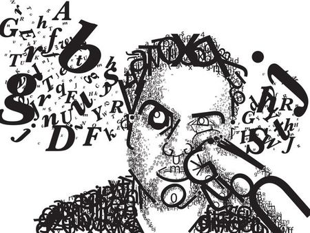 ҕX(ju)ˇg(sh) ҕX(ju)_(d) (chung)O(sh)Ӌ(j)Typographic Portrait by PopeyeFrancom 50 