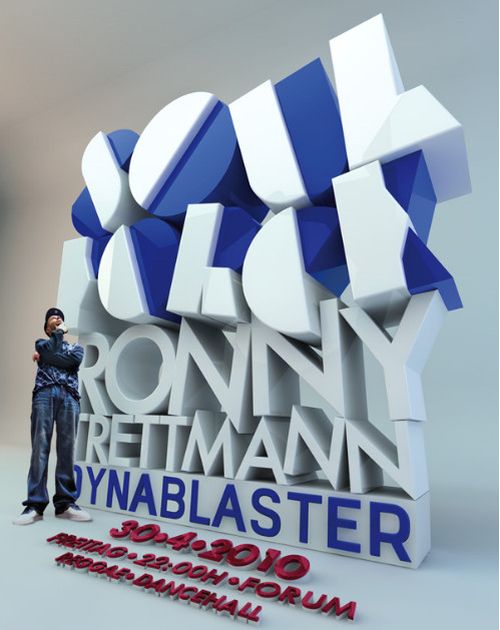 3d typo