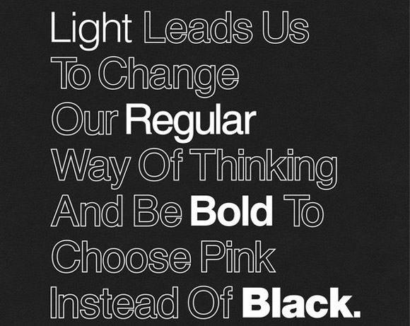 Font quote