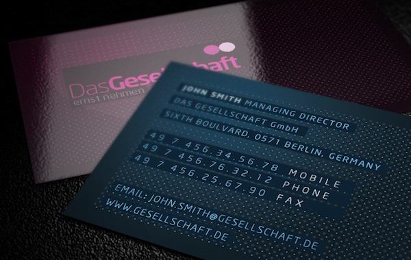 Dots Business Cards