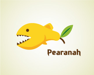 Logo Design: Pears and Grapes