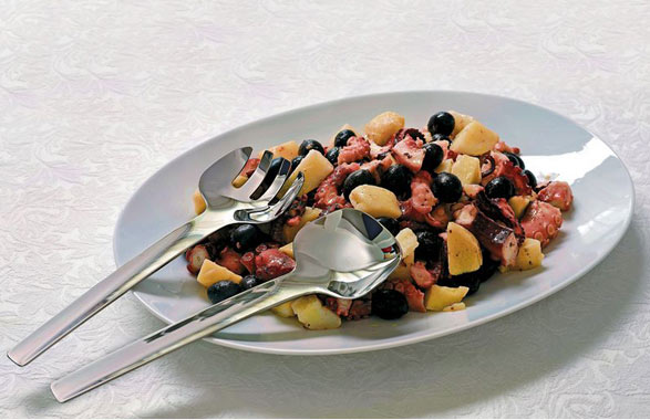 new Tibidabo cutlery service by Kristiina Lassus:alessi Fall/winter 2007