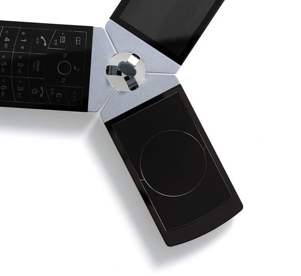 Trio in your hand from au Design Project and Yamaha