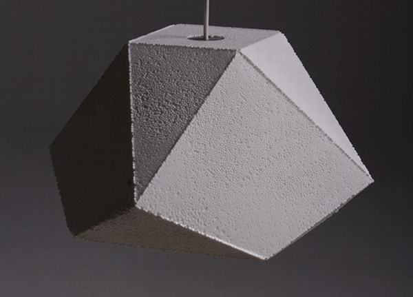 flake eps foam lamp