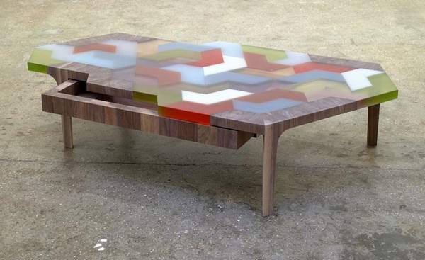 Swatch coffee table Hella Jongerius