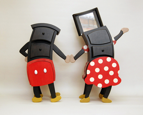 Mickey and Minnie Cabinets|333cn.com
