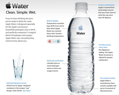 iwater preview 16 Wacky Apple Products You Can Only Imagine