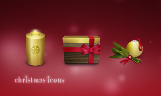 Beautiful Christmas Icon Sets