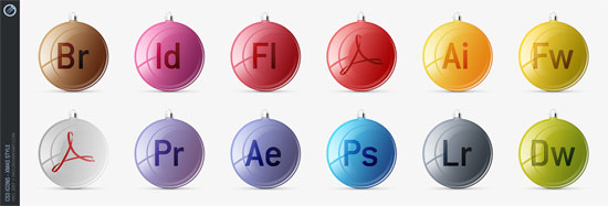 Beautiful Christmas Icon Sets