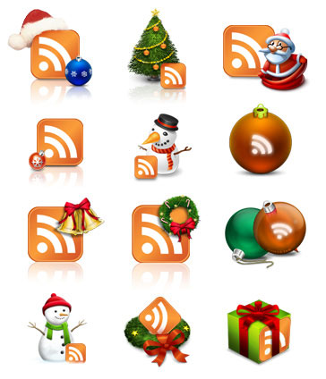 Beautiful Christmas Icon Sets