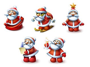 Beautiful Christmas Icon Sets
