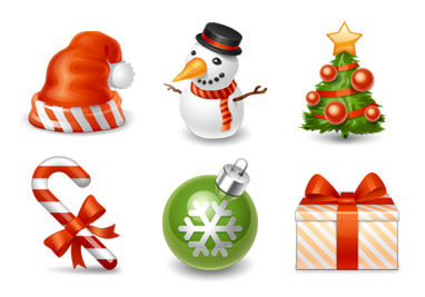 Beautiful Christmas Icon Sets