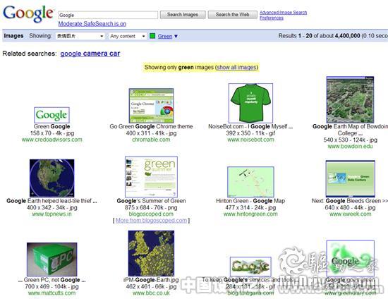 Google圖片搜索可以篩選顏色了